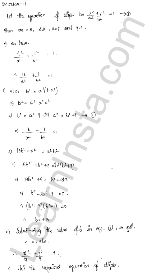 RD Sharma Class 11 Solutions Chapter 26 Ellipse Ex 26.1 1.28