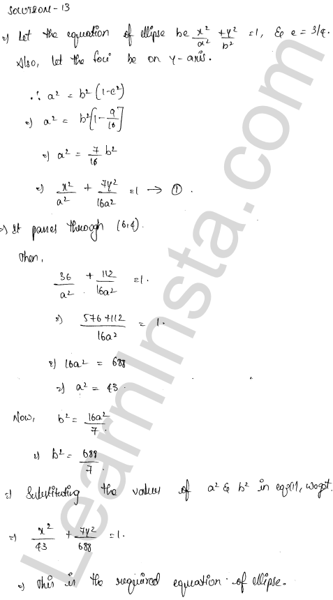RD Sharma Class 11 Solutions Chapter 26 Ellipse Ex 26.1 1.30