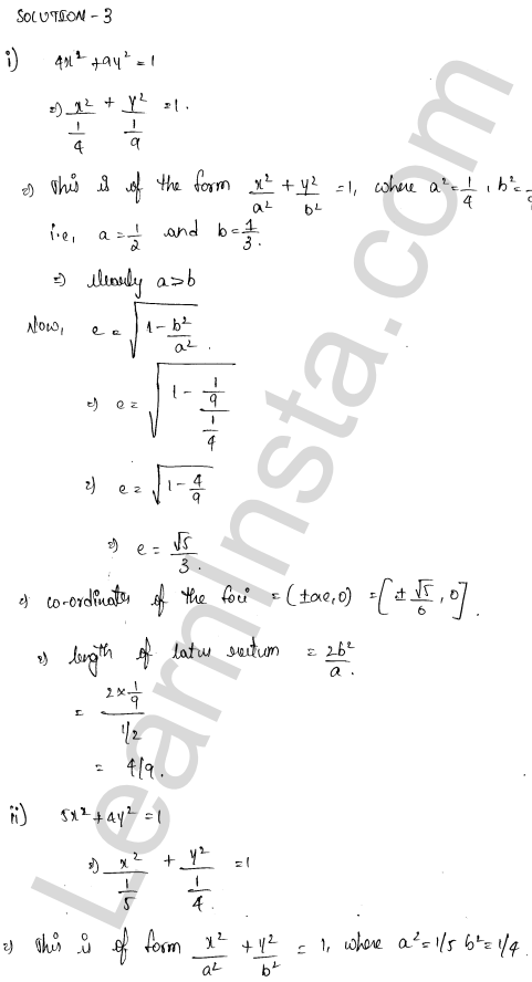 RD Sharma Class 11 Solutions Chapter 26 Ellipse Ex 26.1 1.6