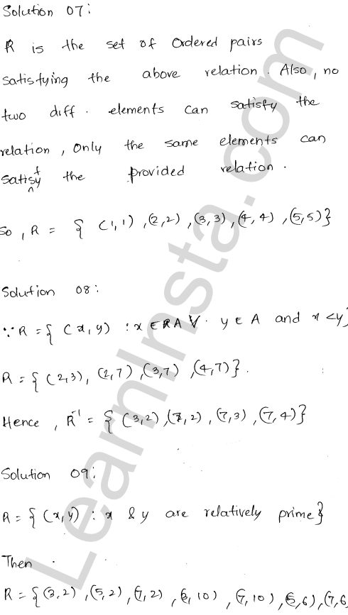 RD Sharma Class 12 Solutions Chapter 1 Relations VSAQ 1.4