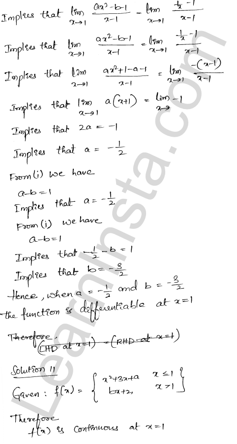 RD Sharma Class 12 Solutions Chapter 10 Differentiability Ex 10.1 1.15