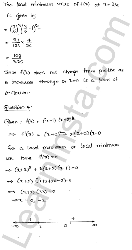 RD Sharma Class 12 Solutions Chapter 18 Maxima and Minima Ex 18.2 1.4