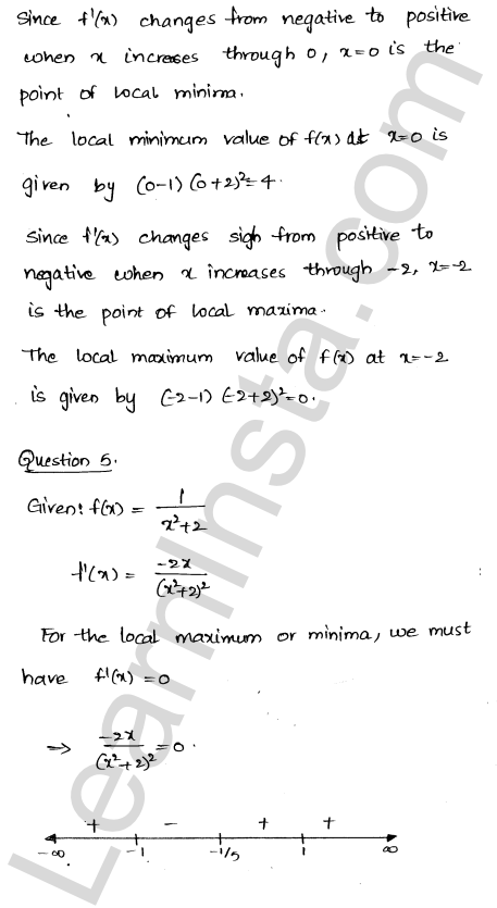 RD Sharma Class 12 Solutions Chapter 18 Maxima and Minima Ex 18.2 1.5