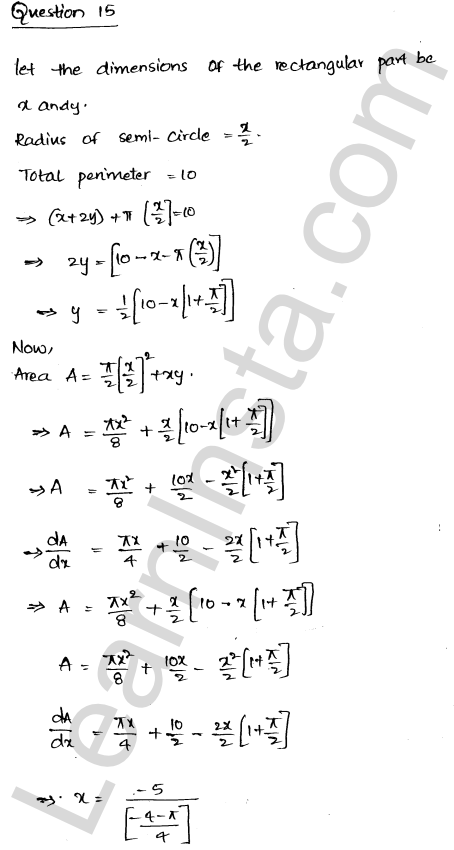 RD Sharma Class 12 Solutions Chapter 18 Maxima and Minima Ex 18.5 1.20