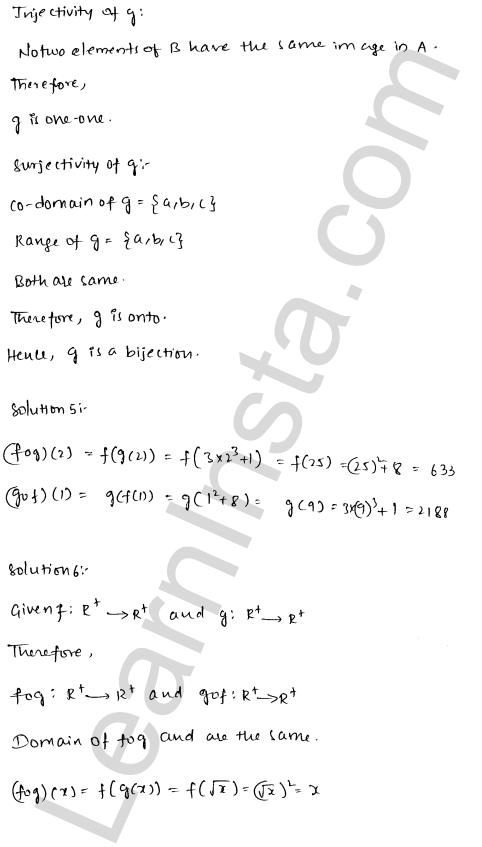RD Sharma Class 12 Solutions Chapter 2 Functions Ex 2.2 1.7
