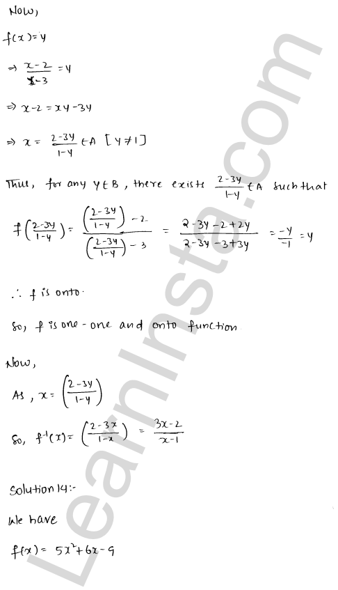 RD Sharma Class 12 Solutions Chapter 2 Functions Ex 2.4 1.17