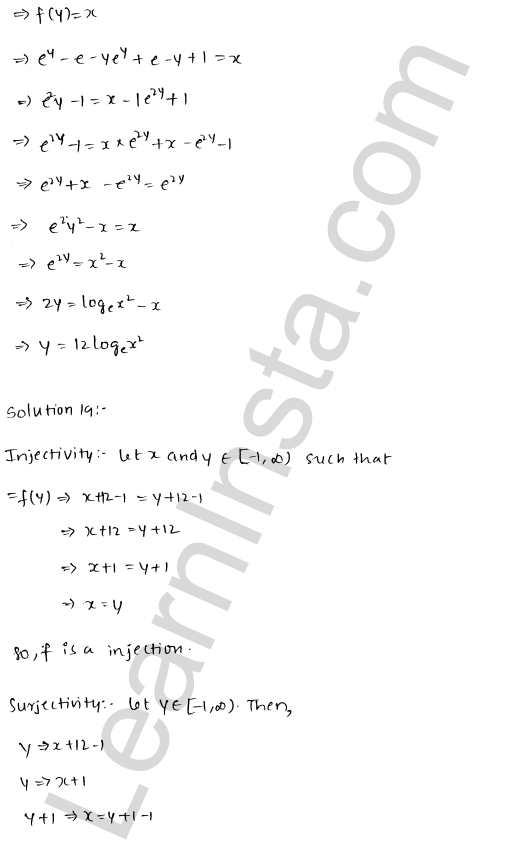 RD Sharma Class 12 Solutions Chapter 2 Functions Ex 2.4 1.26