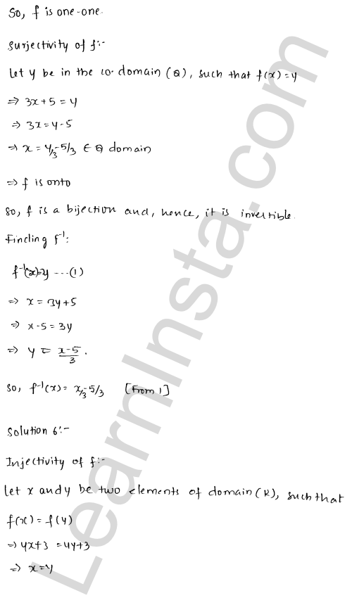 RD Sharma Class 12 Solutions Chapter 2 Functions Ex 2.4 1.7