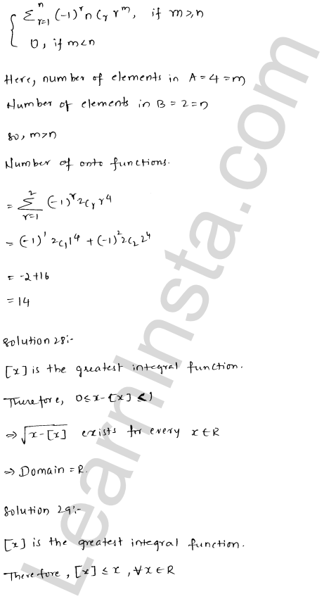 RD Sharma Class 12 Solutions Chapter 2 Functions VSAQ 1.12