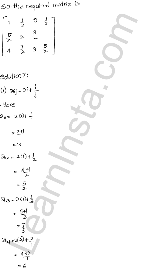 RD Sharma Class 12 Solutions Chapter 5 Algebra of Matrices Ex 5.1 1.14
