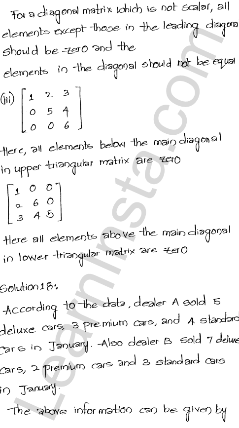 RD Sharma Class 12 Solutions Chapter 5 Algebra of Matrices Ex 5.1 1.29
