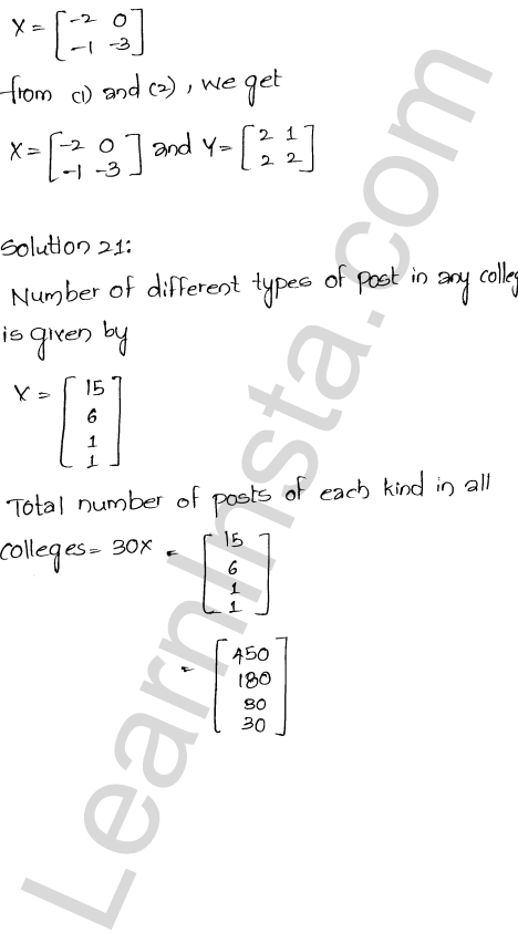 RD Sharma Class 12 Solutions Chapter 5 Algebra of Matrices Ex 5.2 1.25
