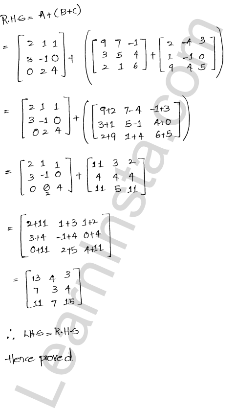 RD Sharma Class 12 Solutions Chapter 5 Algebra of Matrices Ex 5.2 1.9