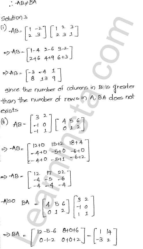 RD Sharma Class 12 Solutions Chapter 5 Algebra of Matrices Ex 5.3 1.4