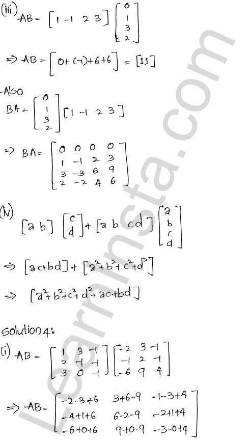 RD Sharma Class 12 Solutions Chapter 5 Algebra of Matrices Ex 5.3 1.5