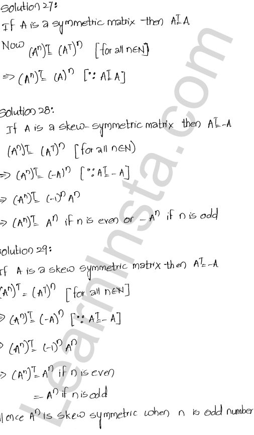 RD Sharma Class 12 Solutions Chapter 5 Algebra of Matrices Ex 5.5 1.13