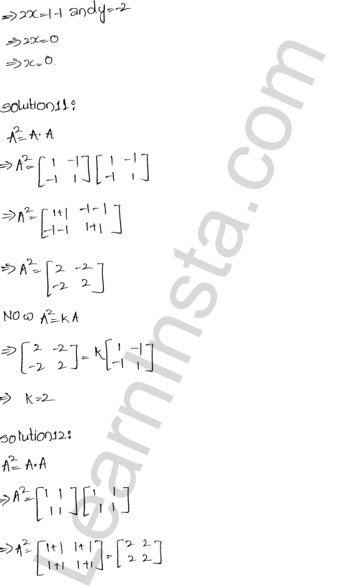 RD Sharma Class 12 Solutions Chapter 5 Algebra of Matrices Ex 5.5 1.5