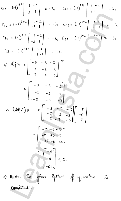 RD Sharma Class 12 Solutions Chapter 8 Solution of Simultaneous Linear Equations Ex 8.1 1.40