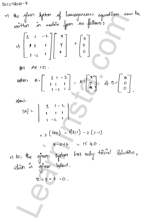 RD Sharma Class 12 Solutions Chapter 8 Solution of Simultaneous Linear Equations Ex 8.2 1.10