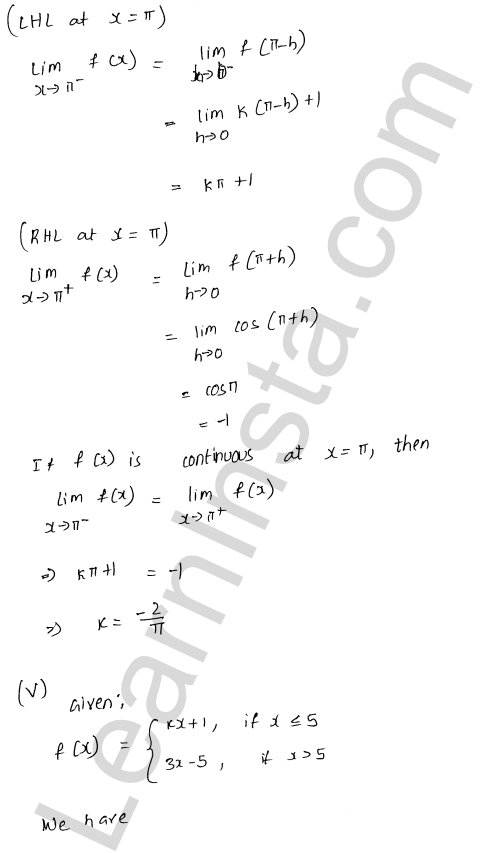 RD Sharma Class 12 Solutions Chapter 9 Continuity Ex 9.1 1.48