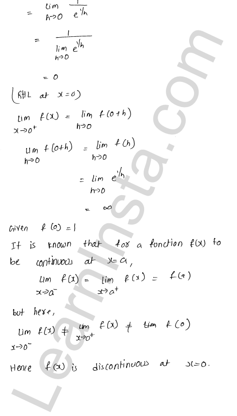 RD Sharma Class 12 Solutions Chapter 9 Continuity Ex 9.1 1.8