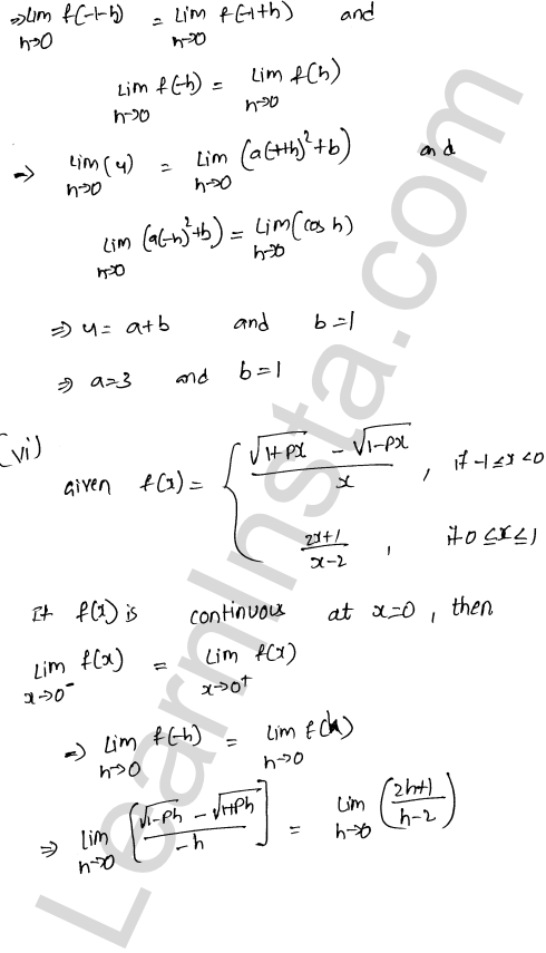 RD Sharma Class 12 Solutions Chapter 9 Continuity Ex 9.2 1.25