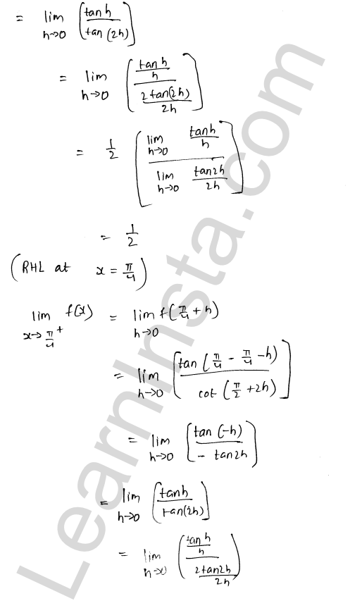 RD Sharma Class 12 Solutions Chapter 9 Continuity Ex 9.2 1.35
