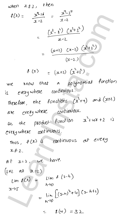 RD Sharma Class 12 Solutions Chapter 9 Continuity Ex 9.2 1.5