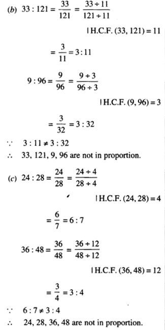 NCERT Solutions for Class 6 Maths Chapter 12 Ratio and Proportion 34