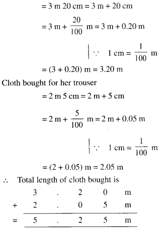 NCERT Solutions for Class 6 Maths Chapter 8 Decimals 41