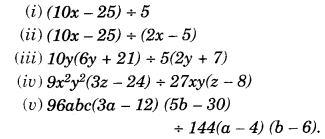 NCERT Solutions for Class 8 Maths Chapter 14 Factorisation Ex 14.3 10