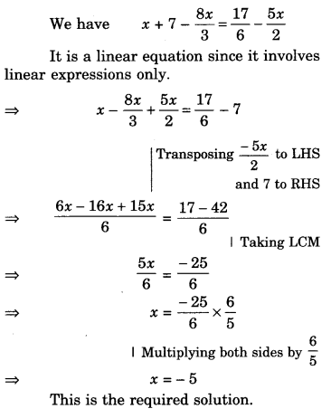 NCERT Solutions for Class 8 Maths Chapter 2 Linear Equations in One Variable Ex 2.5 5