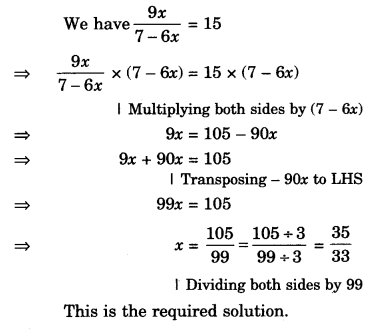NCERT Solutions for Class 8 Maths Chapter 2 Linear Equations in One Variable Ex 2.6 4