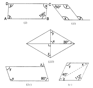 NCERT Solutions for Class 8 Maths Chapter 3 Understanding Quadrilaterals Ex 3.3 2