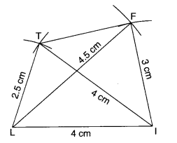 NCERT Solutions for Class 8 Maths Chapter 4 Practical Geometry Ex 4.2 1