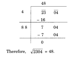 NCERT Solutions for Class 8 Maths Chapter 6 Squares and Square Roots Ex 6.4 2