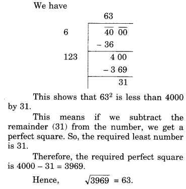 NCERT Solutions for Class 8 Maths Chapter 6 Squares and Square Roots Ex 6.4 24