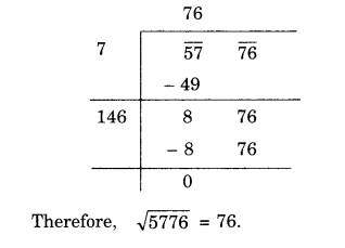 NCERT Solutions for Class 8 Maths Chapter 6 Squares and Square Roots Ex 6.4 8