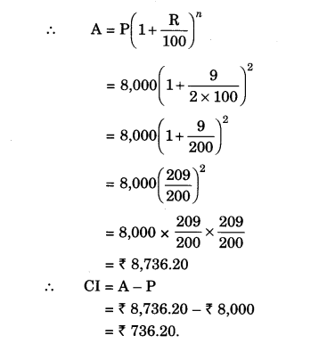 NCERT Solutions for Class 8 Maths Chapter 8 Comparing Quantities Ex 8.3 12