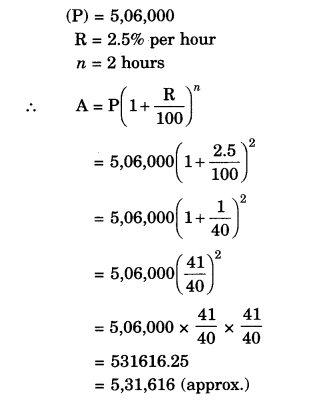 NCERT Solutions for Class 8 Maths Chapter 8 Comparing Quantities Ex 8.3 34