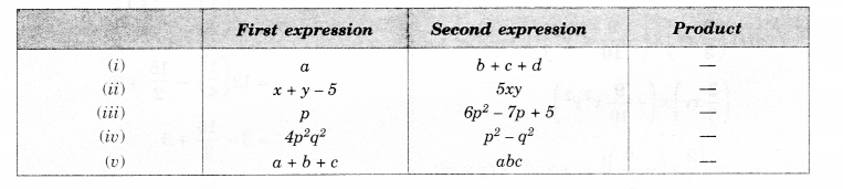 NCERT Solutions for Class 8 Maths Chapter 9 Algebraic Expressions and Identities Ex 9.3 5