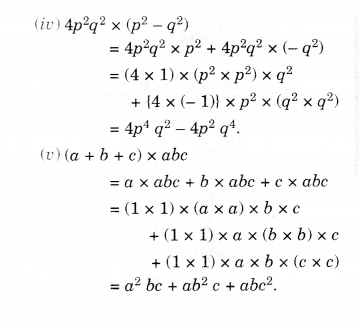 NCERT Solutions for Class 8 Maths Chapter 9 Algebraic Expressions and Identities Ex 9.3 7