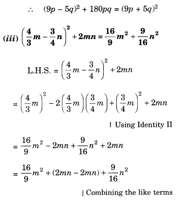 NCERT Solutions for Class 8 Maths Chapter 9 Algebraic Expressions and Identities Ex 9.5 23