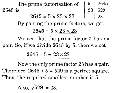 NCERTa Solutions for Class 8 Maths Chapter 6 Squares and Square Roots Ex 6.3 23