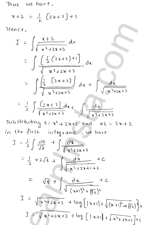 RD Sharma Class 12 Solutions Chapter 19 Indefinite Integrals Ex 19.21 1.15