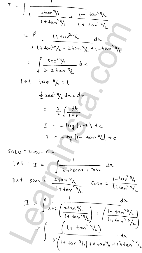 RD Sharma Class 12 Solutions Chapter 19 Indefinite Integrals Ex 19.23 1.5