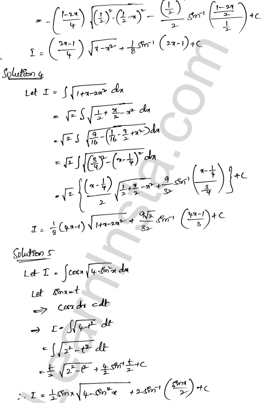 RD Sharma Class 12 Solutions Chapter 19 Indefinite Integrals Ex 19.28 1.2