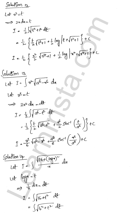 RD Sharma Class 12 Solutions Chapter 19 Indefinite Integrals Ex 19.28 1.5