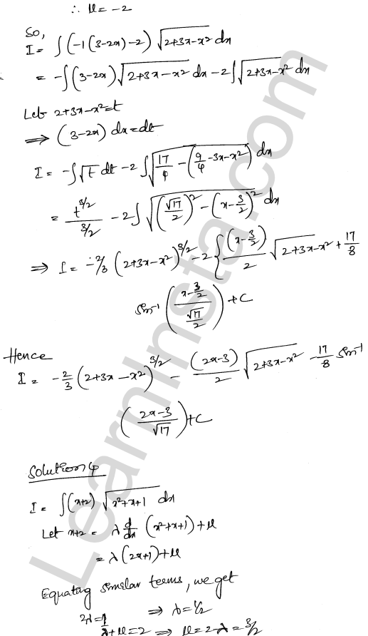 RD Sharma Class 12 Solutions Chapter 19 Indefinite Integrals Ex 19.29 1.3