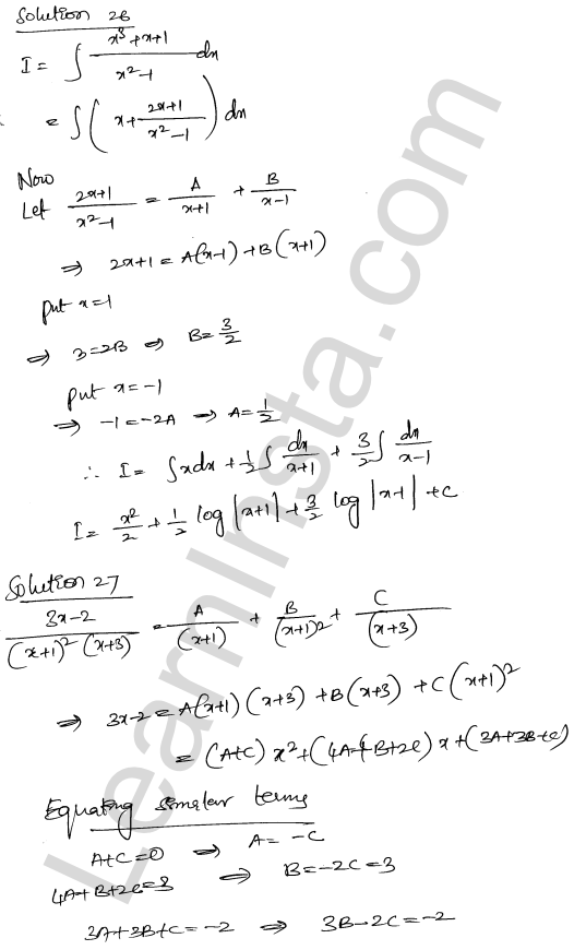 RD Sharma Class 12 Solutions Chapter 19 Indefinite Integrals Ex 19.30 1.18